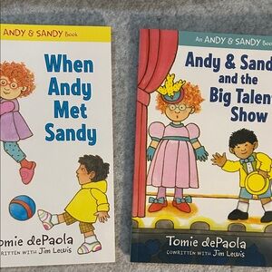 Andy & Sandy Book Set - When Andy Met Sandy + Big Talent Show